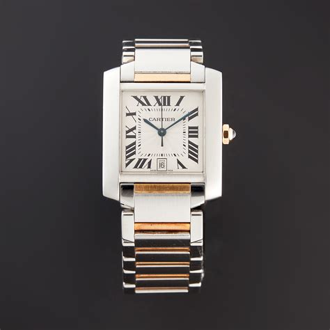 tank cartier chrono|cartier tank pre owned.